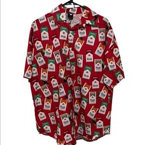 Cigarette Button Up Shirt Brand New Never Worn Size L
